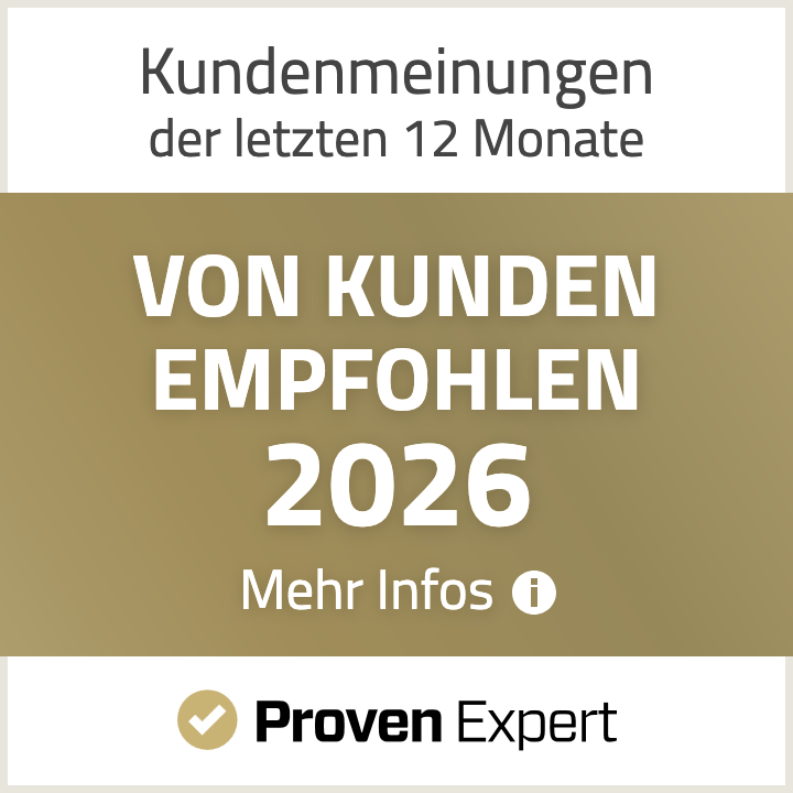 ProvenExpert-Auszeichnung „Von Kunden empfohlen 2026“ für BERLIVING Real Estate