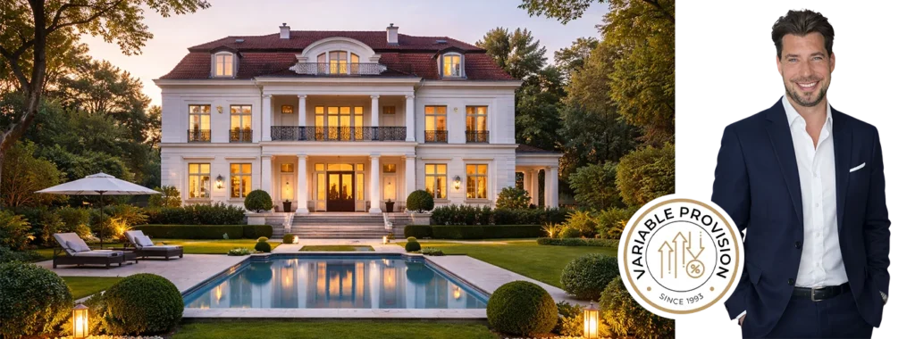 Villa in Berlin-Grunewald mit gepflegtem Außenbereich