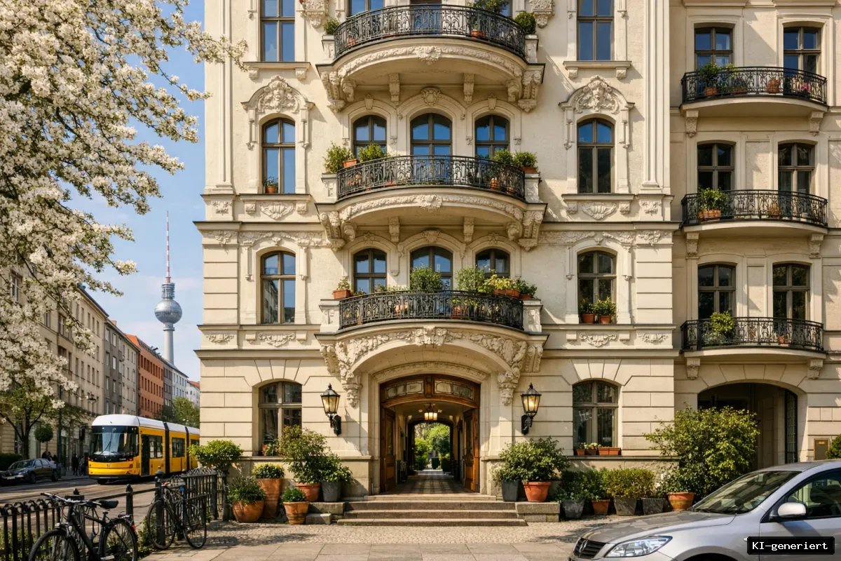 Altbauwohnung in Berlin verkaufen: Worauf Käufer schon 2026 streng achten – Beitragsbild